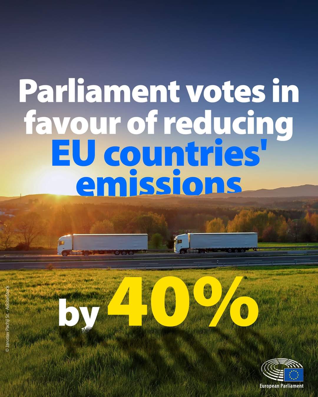Reducing EU countries' emissions by 40%
